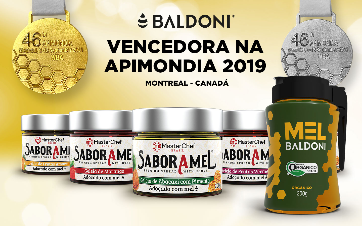 Baldoni Vencedora na Apimondia 2019